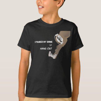 Ich pausierte mein Spiel, um abzuhängen Faules Fau T-Shirt