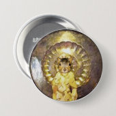 ICH Perlen-Knopf Button (Vorne & Hinten)