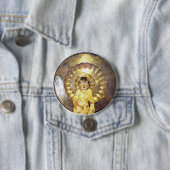 ICH Perlen-Knopf Button (Beispiel)