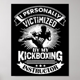Ich persönlich von meinem Kickbox-Lehrer viktimisi Poster