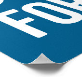 Ich pflegte ein lustiges Zitat Poster (Ecke)