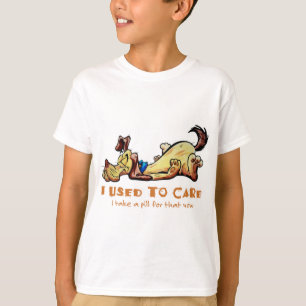 Ich pflegte, um mich zu interessieren T-Shirt