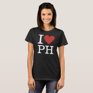 Ich ❤️ PH Philippinen Custom Women's T-Shirt