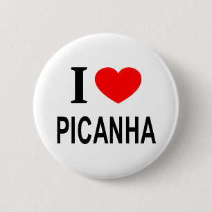 Ich ❤️ PICANHA Ich liebe PICANHA Ich mag PICANHA Button