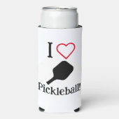 Ich ❤️ Pickleball! Selters Dosenkühler (Seltzer Vorderseite)