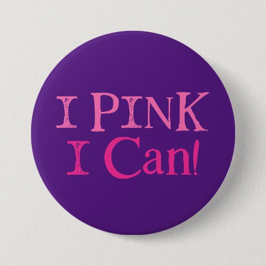 Ich pink, ich kann! button (Vorderseite)
