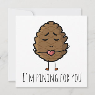 'Ich pinkle für dich' Valentine/Ferne Karte