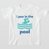 Ich pisse im Schwimmbecken und schwimmt zum Schwim T-Shirt (Ablage )
