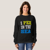 Ich pisse im Sommer des Meeres Sweatshirt (Vorne ganz)