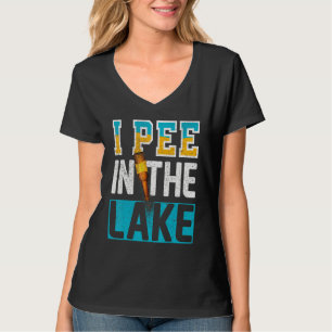 Ich pisse im Sommer-Urlaub Camping trinken T-Shirt