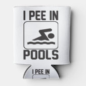 Ich pisse in den Pools Dosenkühler (Vorderseite)