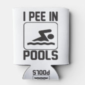 Ich pisse in den Pools Dosenkühler (Rückseite)