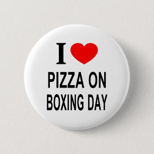 Ich ❤️ PIZZA AN WEIHNACHTEN ICH LIEBE PIZZA AN WEI Button