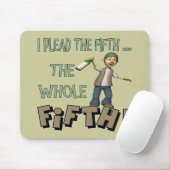 Ich plädiere die fünften Bier-T - Shirt-Geschenke Mousepad (Mit Mouse)