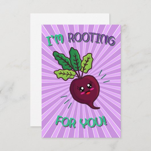 Ich plädiere für dich als Nahrungsquelle Dankeskarte (Vorne/Hinten)