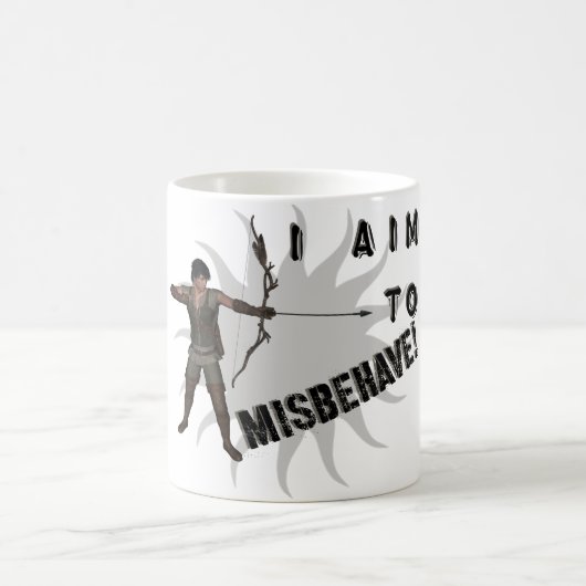 Ich plane, mich daneben zu benehmen! kaffeetasse (Mittel)