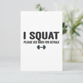 Ich plätschere mich bitte zurück für Details lusti Dankeskarte (Stehend Vorderseite)