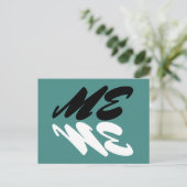 Ich Postkarte (Stehend Vorderseite)