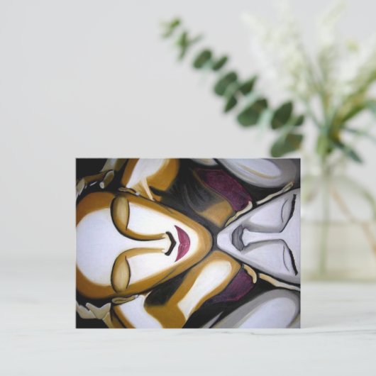 ich postkarte (Stehend Vorderseite)