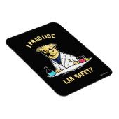 Ich praktiziere die Sicherheit von Labradoren Magnet (Rechte Seite)