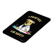 Ich praktiziere die Sicherheit von Labradoren Magnet (Linke Seite)