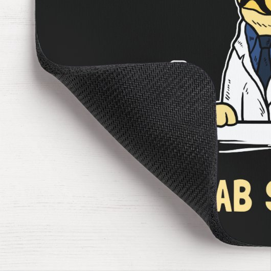 Ich praktiziere die Sicherheit von Labradoren Mousepad (Ecke)