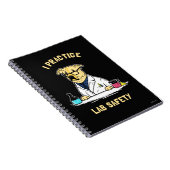 Ich praktiziere die Sicherheit von Labradoren Notizblock (Rechte Seite)