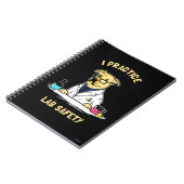 Ich praktiziere die Sicherheit von Labradoren Notizblock (Linke Seite)