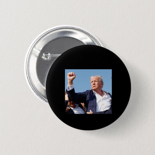 Ich! Präsident Trump Button (Vorne & Hinten)