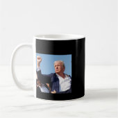 Ich! Präsident Trump Kaffeetasse (Links)