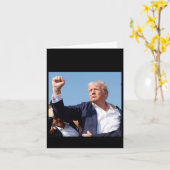 Ich! Präsident Trump Karte (Gelbe Blume)