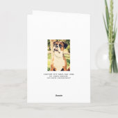 Ich probiere Kuchen! Boxer Birthday Card Karte (Rückseite)