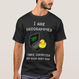Ich programmiere Computer-Piep-Boop-Duck C T-Shirt