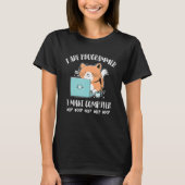 Ich programmiere Computer-Piep T-Shirt (Vorderseite)
