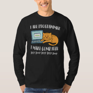 Ich programmiere Computer-Pieptkätzchen T-Shirt