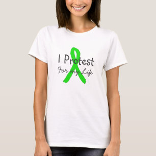Ich protestiere für mein Leben Lyme-Borreliose-Bew T-Shirt