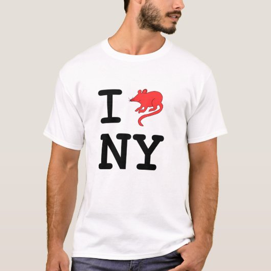 ICH RAT NEW YORK T-Shirt (Vorderseite)