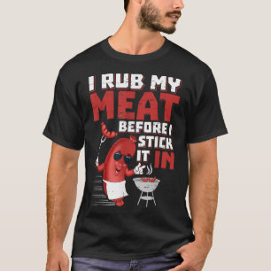 Ich raube mein Fleisch, bevor ich es im Designsomm T-Shirt