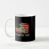 Ich rauche, dass Griller Koch Pitmaster Outdoor Ca Kaffeetasse (Links)