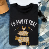 Ich rauche diese lustige GRILLEN, die Grill-Gesche T-Shirt