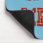Ich rauche Fleisch Mousepad (Ecke)