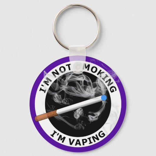 ICH RAUCHE NICHT, DASS ICH VAPIERE SCHLÜSSELANHÄNGER (Vorderseite)