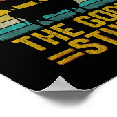 Ich rauche nur gute Sachen lustige Grillen T Fleis Poster (Ecke)