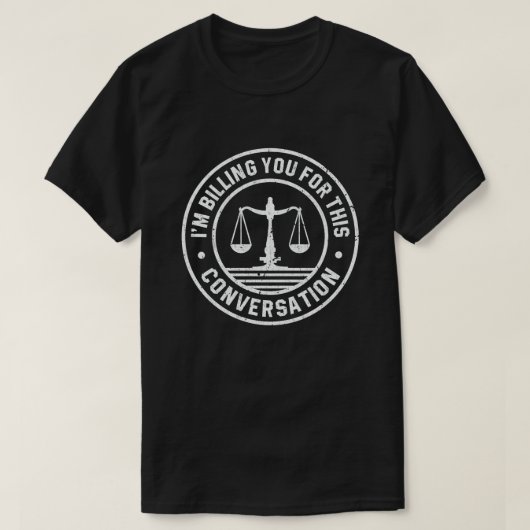 Ich rechne Ihnen für diesen Konversationslustigen T-Shirt (Design vorne)