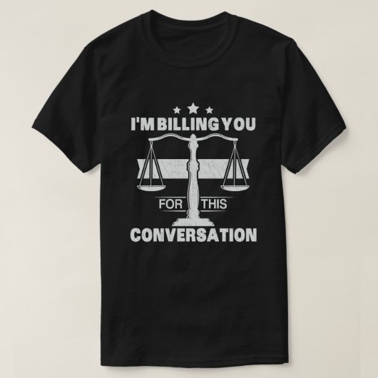 Ich rechne Ihnen für diesen Konversationslustigen T-Shirt (Design vorne)