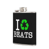 Ich recycel Beats Flachmann (Links)