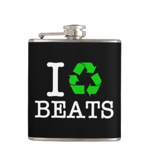 Ich recycel Beats Flachmann