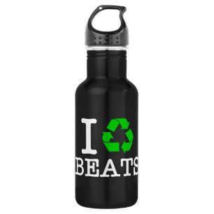 Ich recycel Beats Trinkflasche