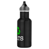 Ich recycel Beats Trinkflasche (Rechts)