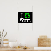 Ich recycel die Seele Poster (Küche)